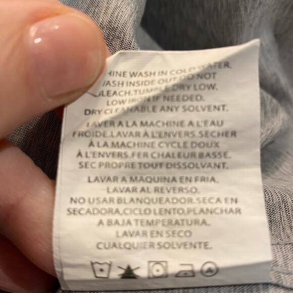 Molokai Surf Company Gray/Anchors Casual Button Down XL - Picture 5 of 6